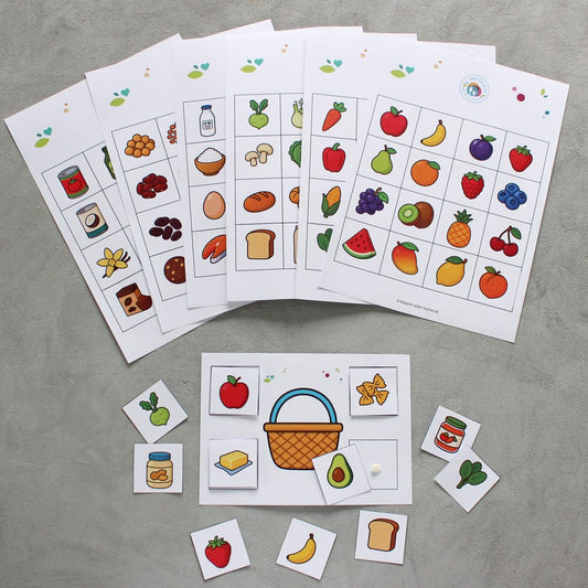 Einkaufsliste für Kinder