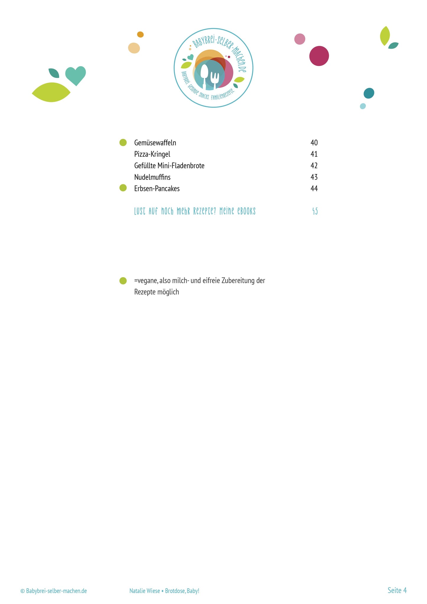 eBook "Brotdose Baby!" als PDF-Datei