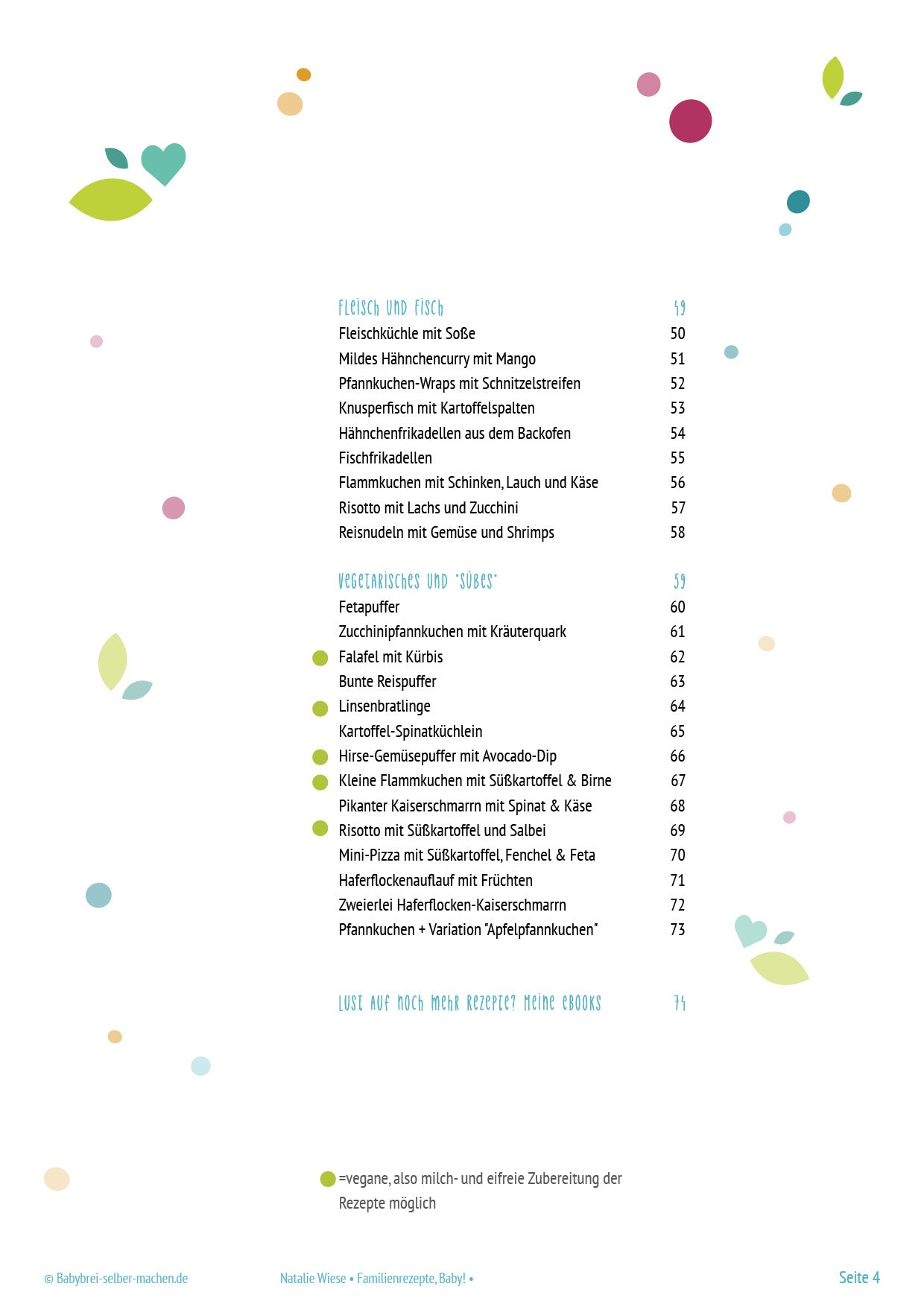eBook "Familienrezepte Baby!" als PDF-Datei