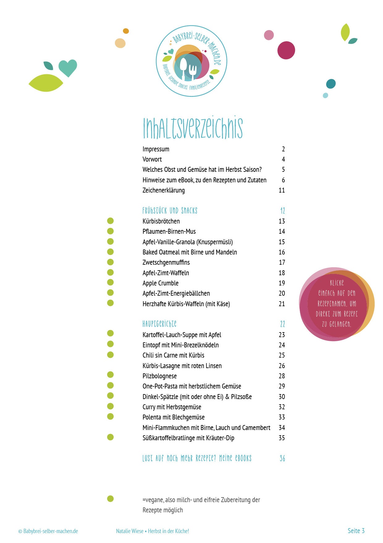 eBook "Herbst in der Küche!" als PDF-Datei