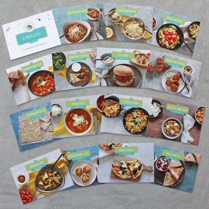 Rezeptkarten-Set 30-Minuten-Rezepte