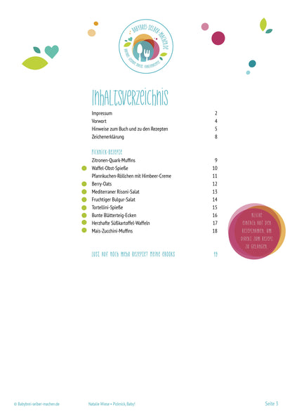 eBook "Picknick Baby!" als PDF-Datei
