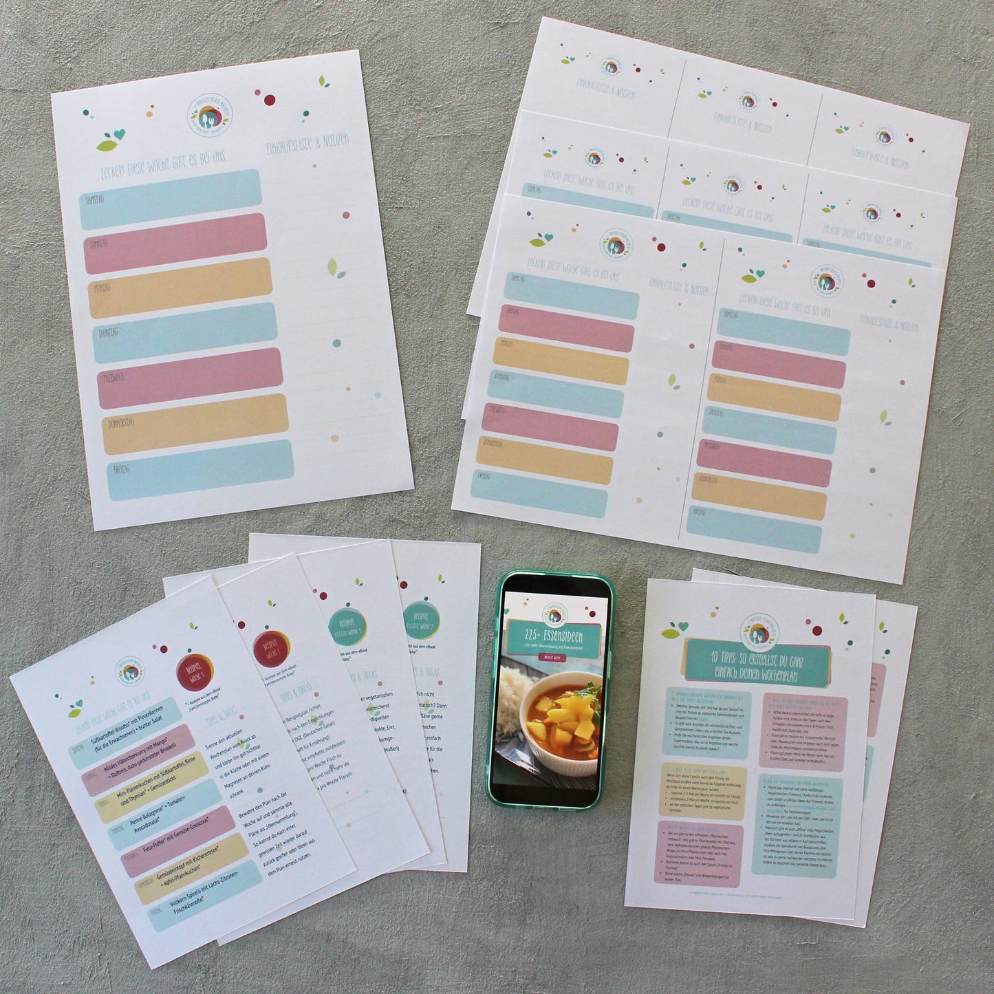 Stressfrei-Wochenplan