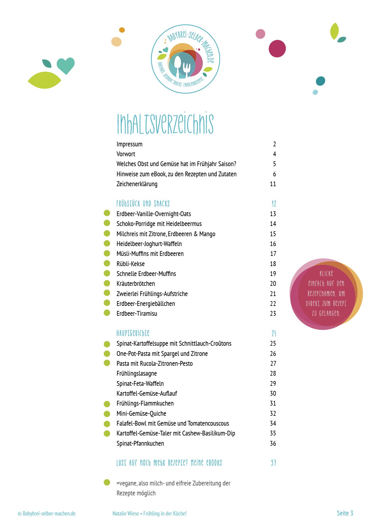 eBook "Frühling in der Küche!" als PDF-Datei